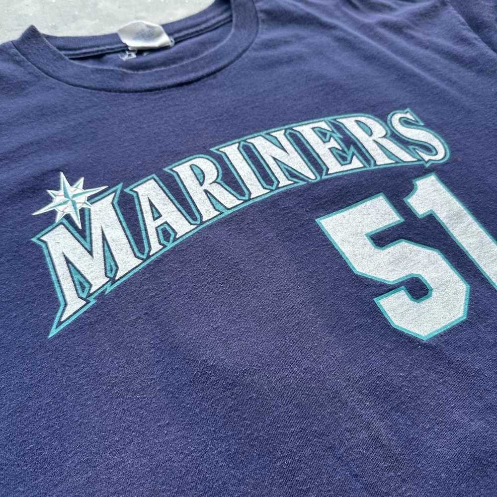 Majestic Vintage 2000s MLB Seattle Mariners Ichir… - image 5