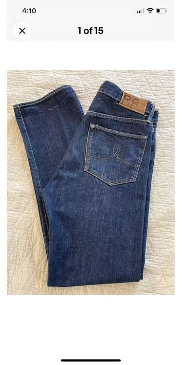 RRL Ralph Lauren Japan Woven Selvedge Denim Straig