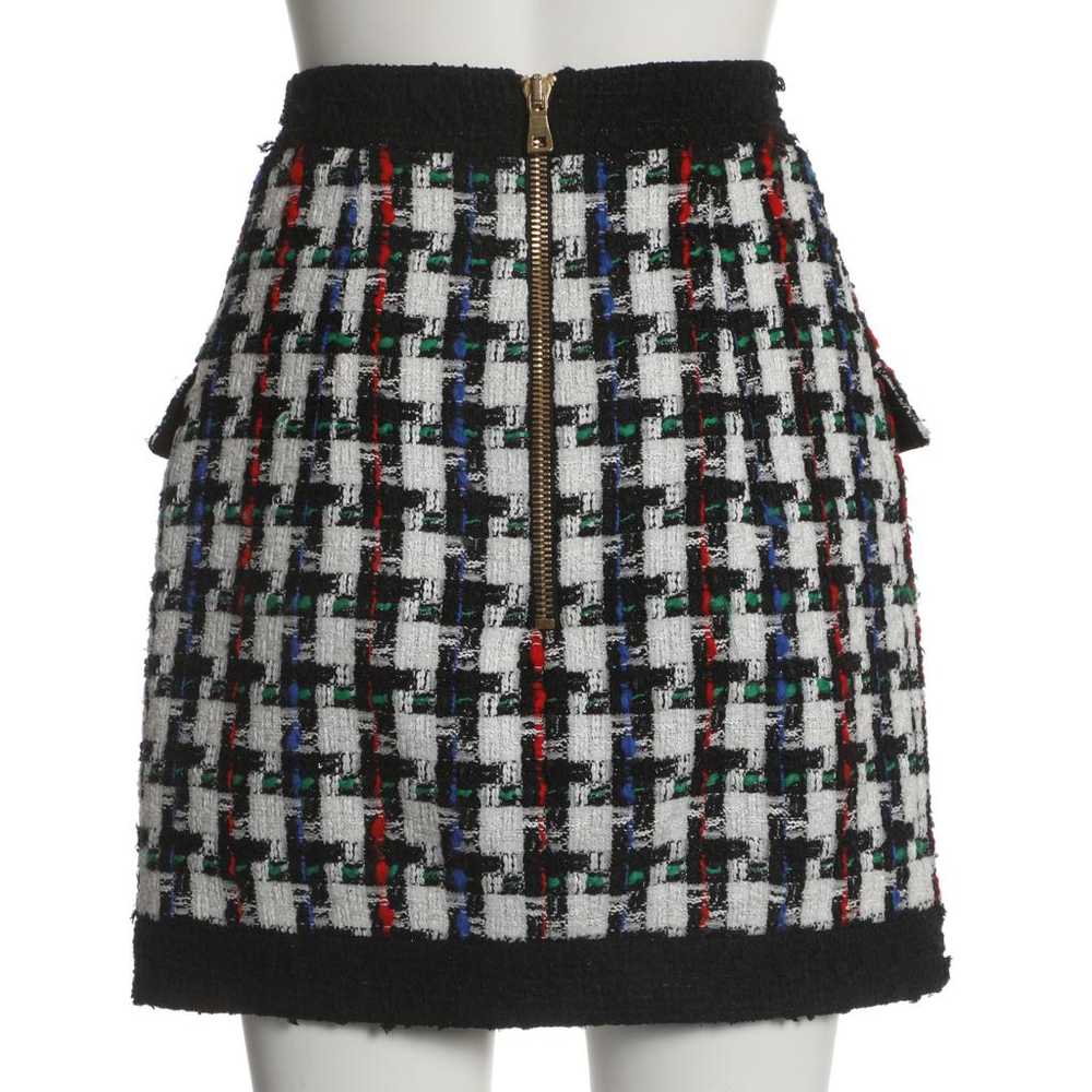 Balmain Tweed mini skirt - image 2