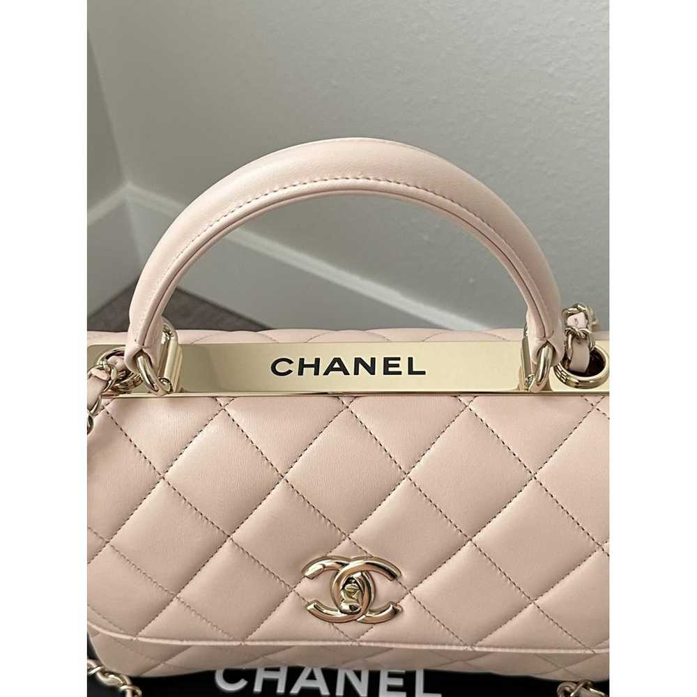 Chanel Trendy Cc Top Handle leather handbag - image 4