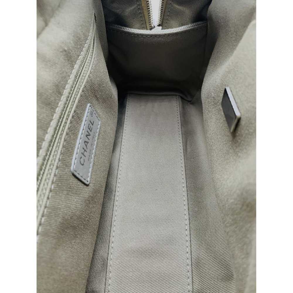 Chanel Deauville cloth handbag - image 2