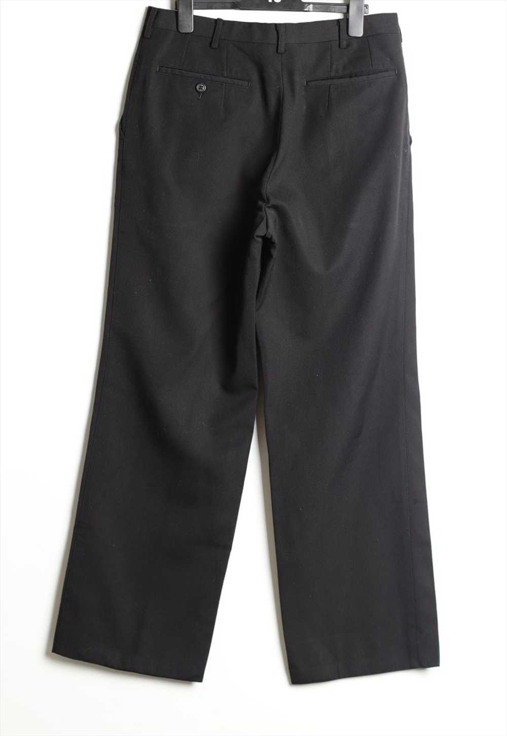 Vintage Givenchy Wide Leg Casual Trousers Black S… - image 2