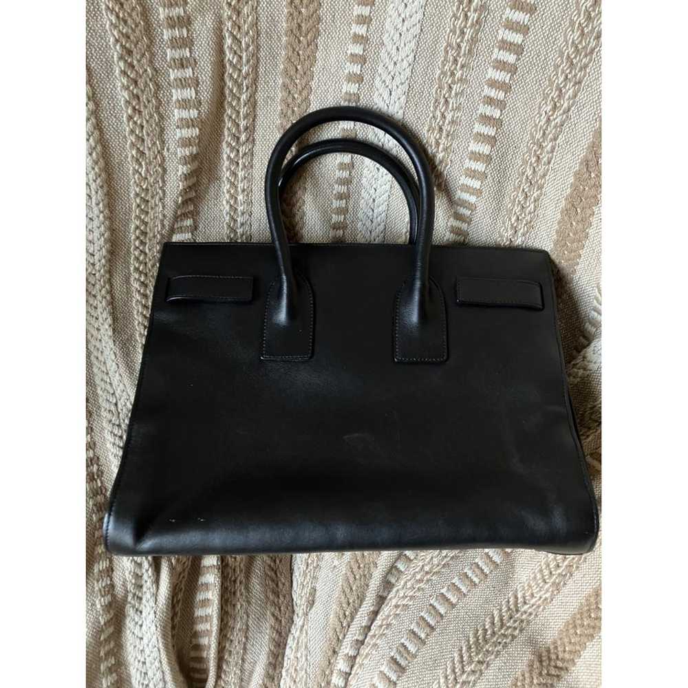 Saint Laurent Sac de Jour leather handbag - image 2