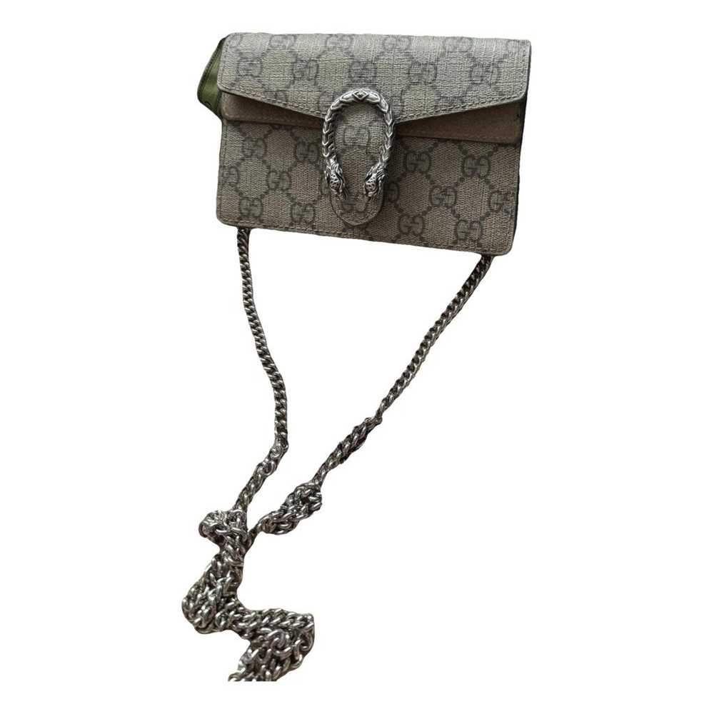 Gucci Dionysus cloth clutch bag - image 1