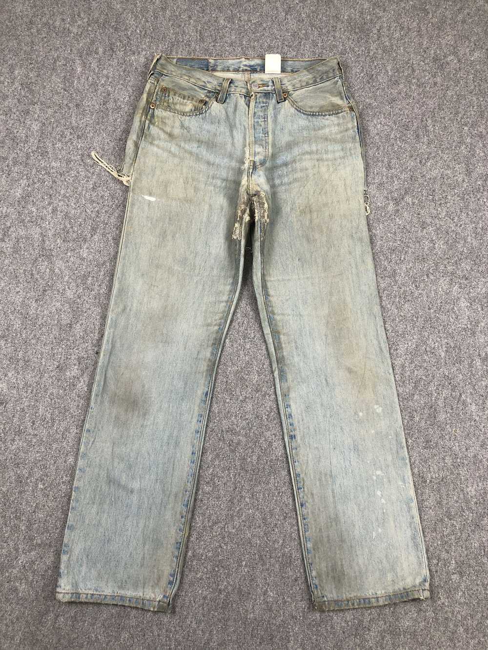 Levi's × Vintage Distressed Vintage Levis 501 Dir… - image 1