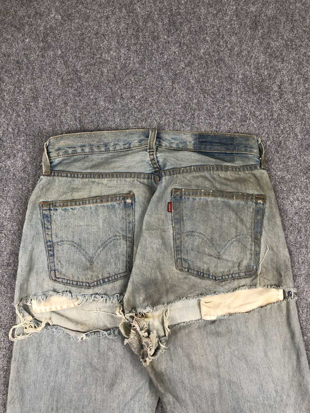 Levi's × Vintage Distressed Vintage Levis 501 Dir… - image 4