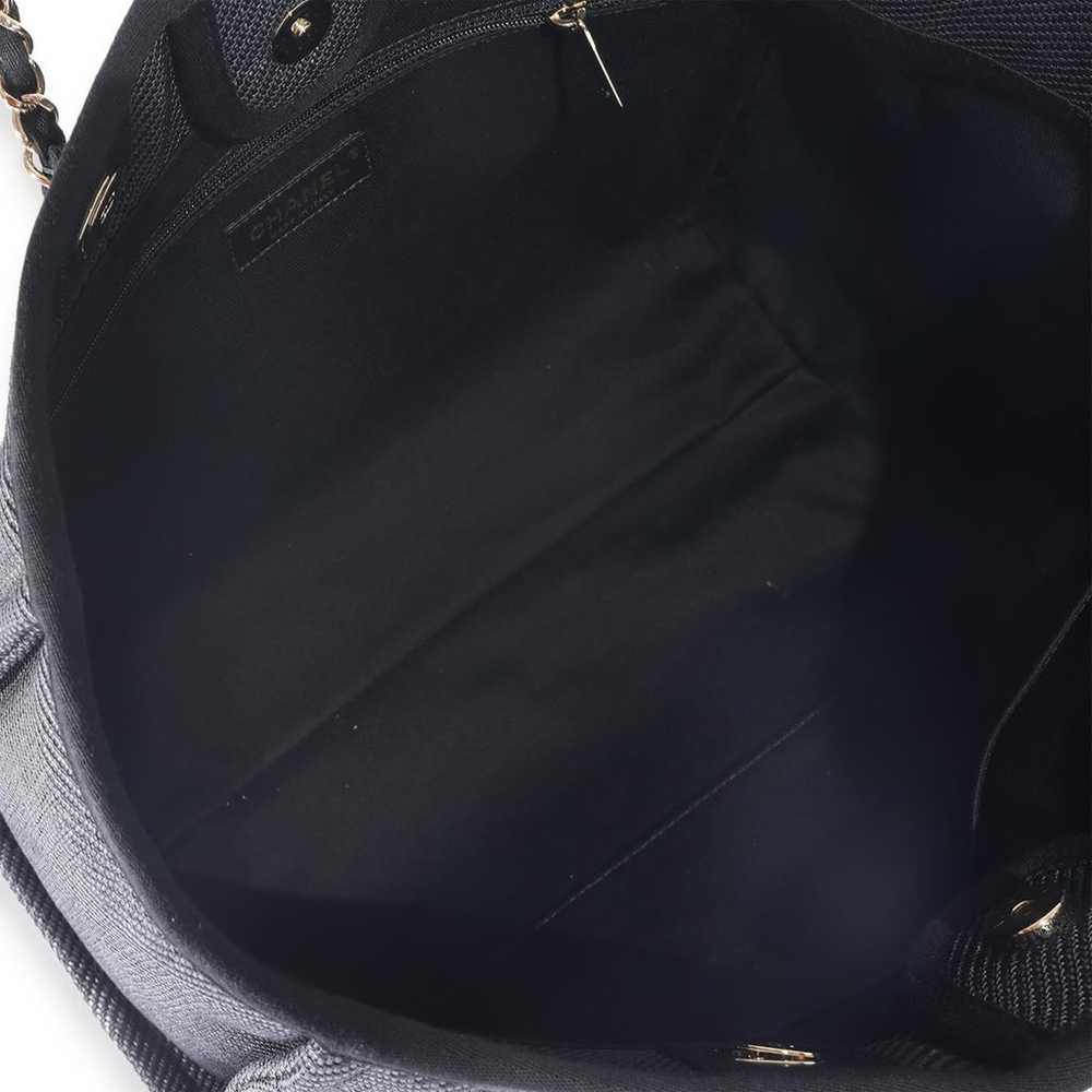 Chanel Deauville leather handbag - image 4