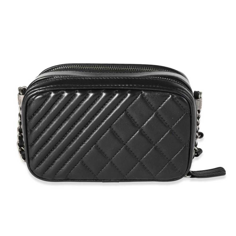 Chanel Coco boy leather handbag - image 4