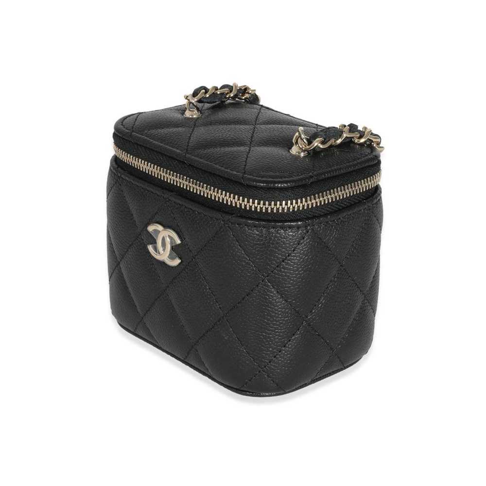 Chanel Vanity leather handbag - image 2