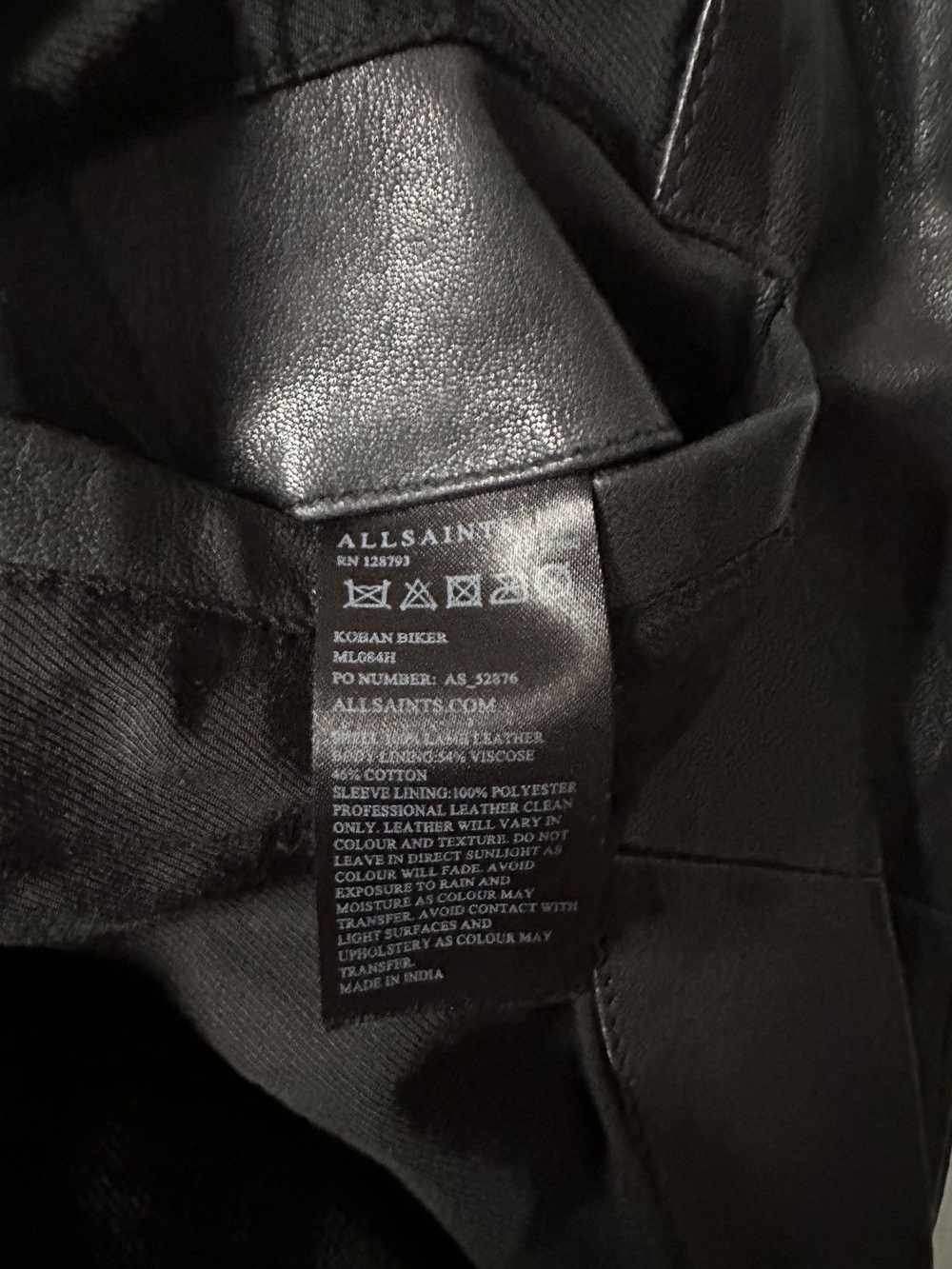 Allsaints Allsaints Leather Biker - image 7