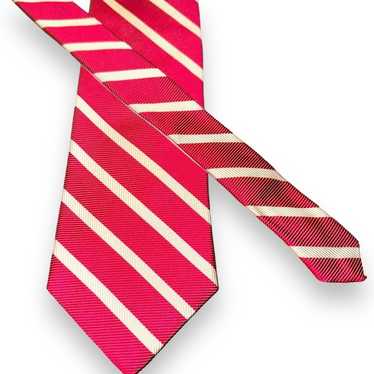 Brooks Brothers Brooks Brothers Red & White Rep S… - image 1