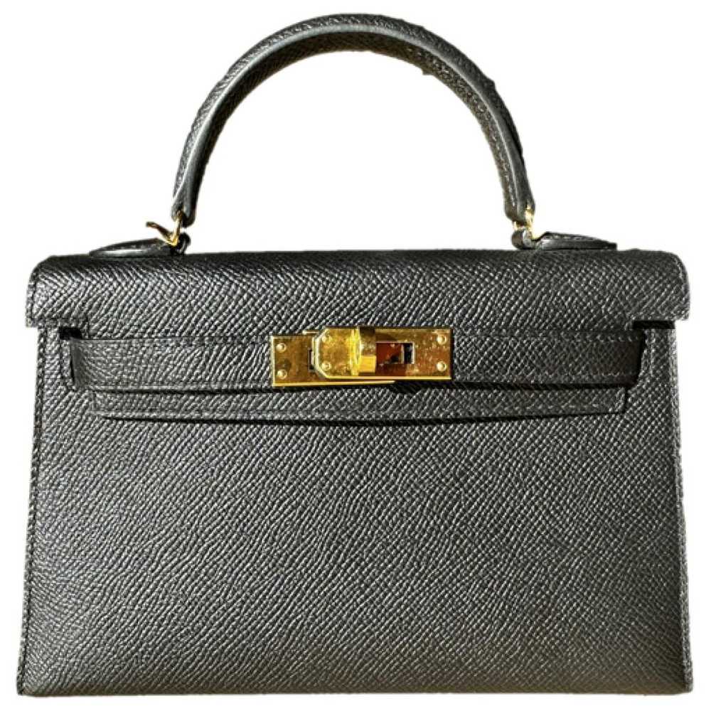 Hermès Kelly Mini leather handbag - image 1