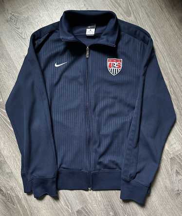 Nike × Soccer Jersey × Vintage 2012-2013 USA Nike 