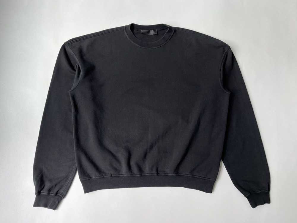 Haider Ackermann Oversized Black Cotton Sweatshirt - image 1