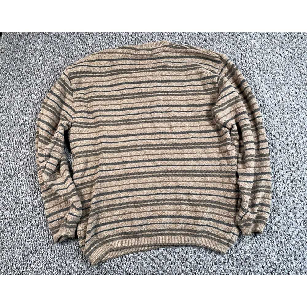 Vintage VTG Preppy Style Striped V-Neck Sweater A… - image 2