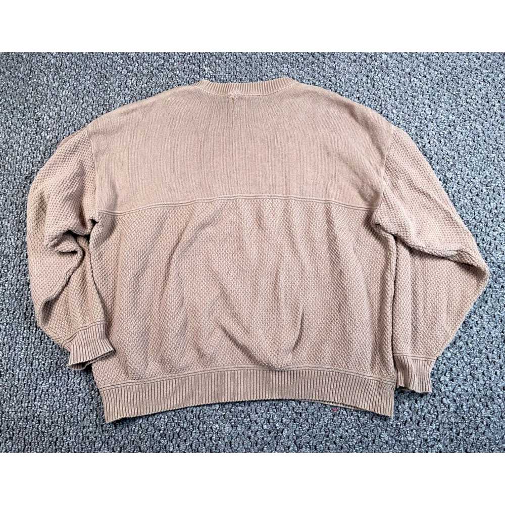 Lee VTG 90s Lee Textured Cotton Sweater Adult 2XL… - image 2