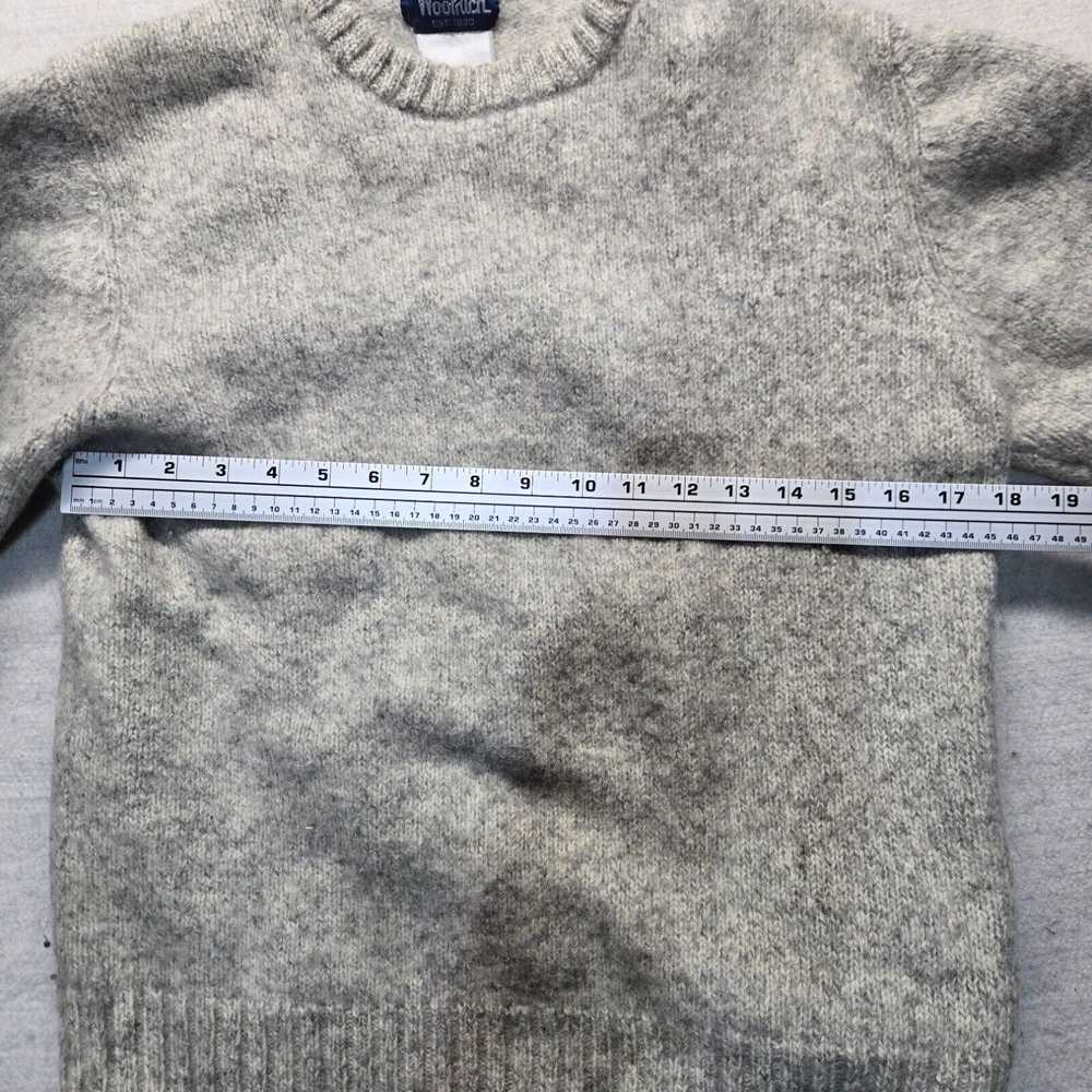 Vintage Woolrich Brown Tan Sweater Lambs Wool Ble… - image 3
