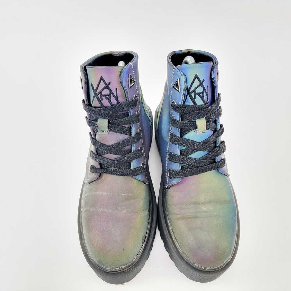 YRU: Rainbow Alien Reflective 3M “SLAYR” Platform… - image 3