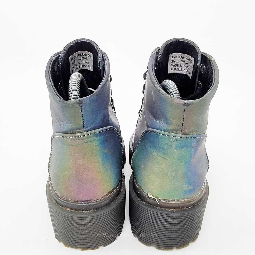 YRU: Rainbow Alien Reflective 3M “SLAYR” Platform… - image 8