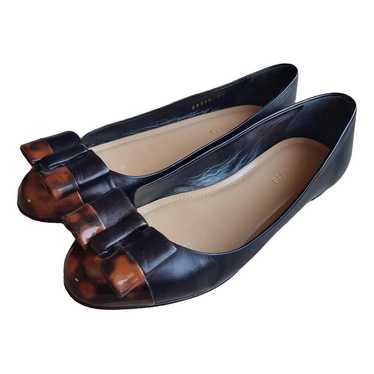 Sergio Rossi Leather ballet flats - image 1