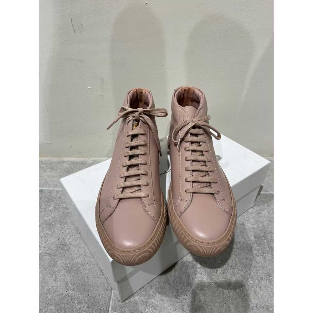 Common Projects Leather high trainers - image 2