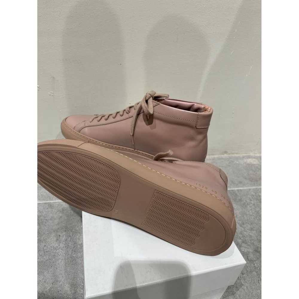 Common Projects Leather high trainers - image 5