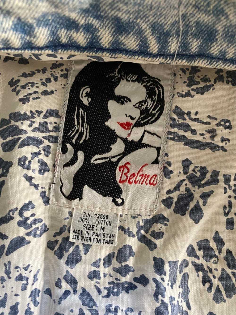 Denim Jacket × Vintage Vintage 80’s Belma Light S… - image 4