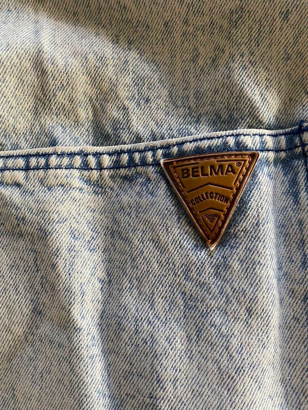 Denim Jacket × Vintage Vintage 80’s Belma Light S… - image 6