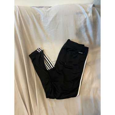 Adidas Adidas Black Zip Ankle Aeroready Joggers - image 1