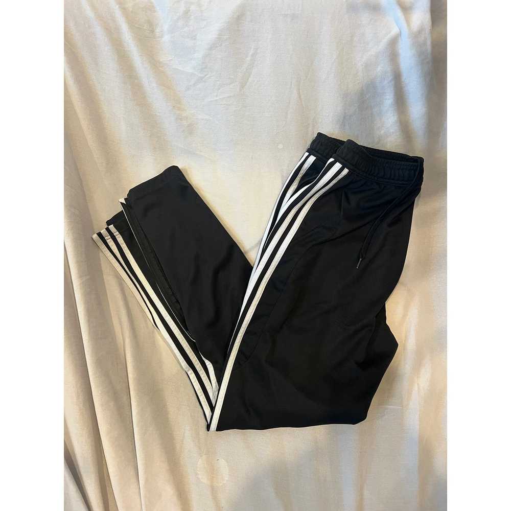 Adidas Adidas Black Zip Ankle Aeroready Joggers - image 4