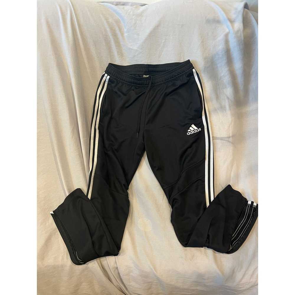 Adidas Adidas Black Zip Ankle Aeroready Joggers - image 5