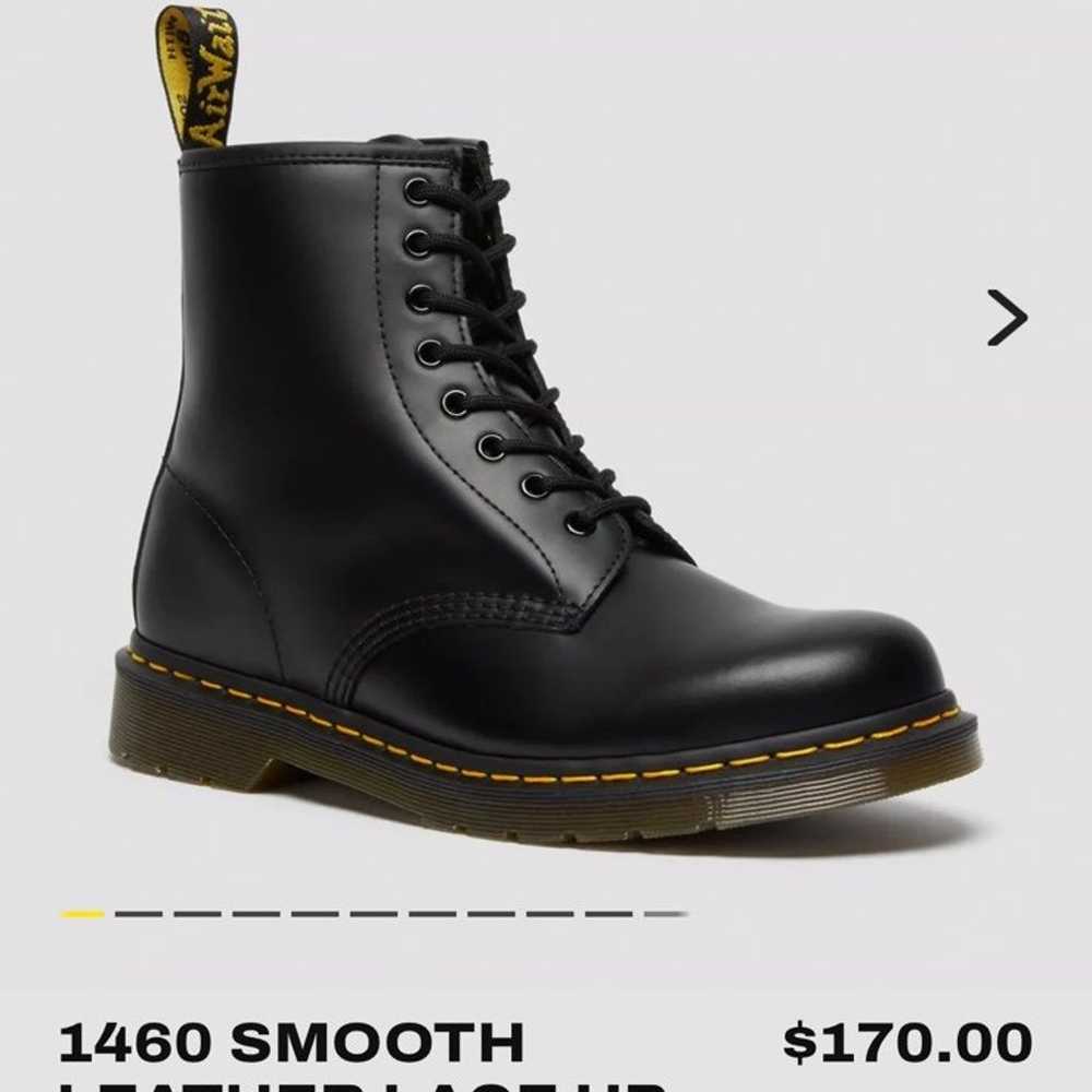 Dr. Martens 1460 Smooth Leather Lace Up - image 7