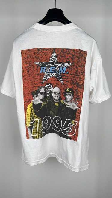 Band Tees × Vintage Vintage 1995 REM tee Tour R.E… - image 1