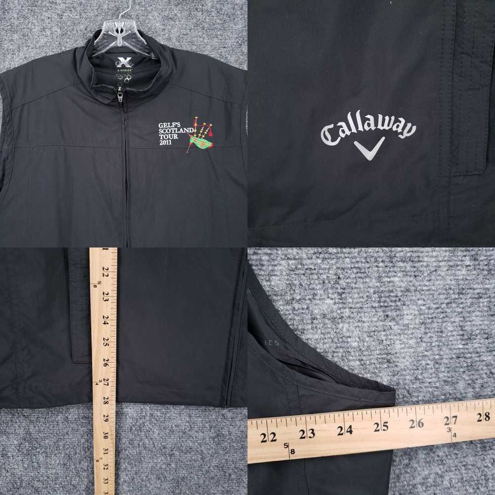 Callaway Callaway Golf Vest Mens L Large Black X … - image 4