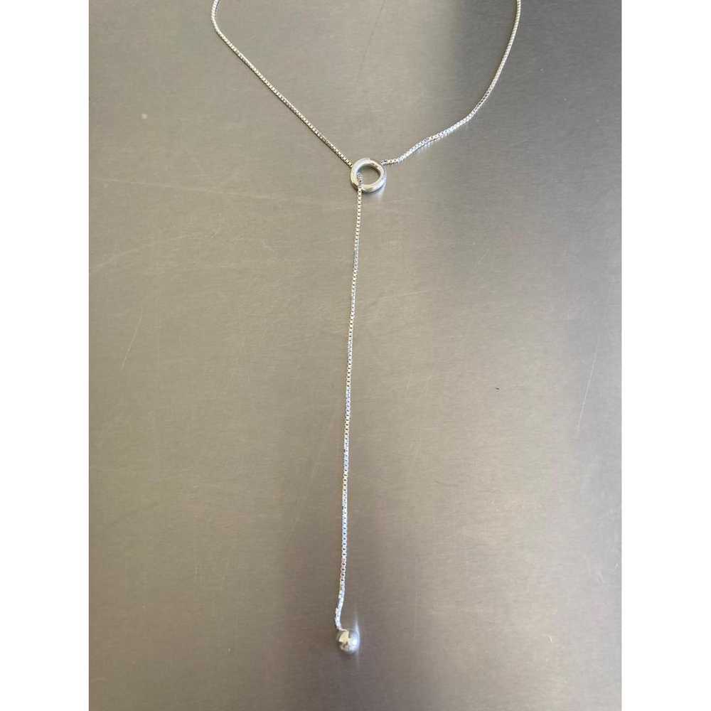 Christofle Silver long necklace - image 6