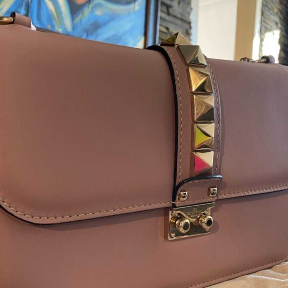 Valentino Garavani Glam Lock leather handbag - image 11