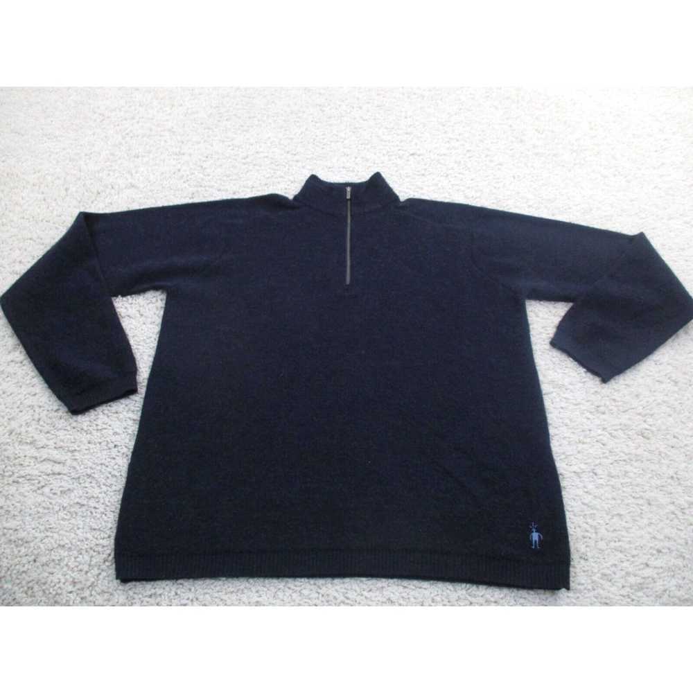 Vintage Smartwool Sweater Mens Extra Large Blue 1… - image 1