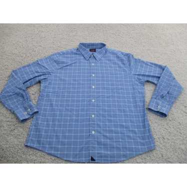 UNTUCKit UNTUCKit Shirt Mens Extra Large Blue Lon… - image 1