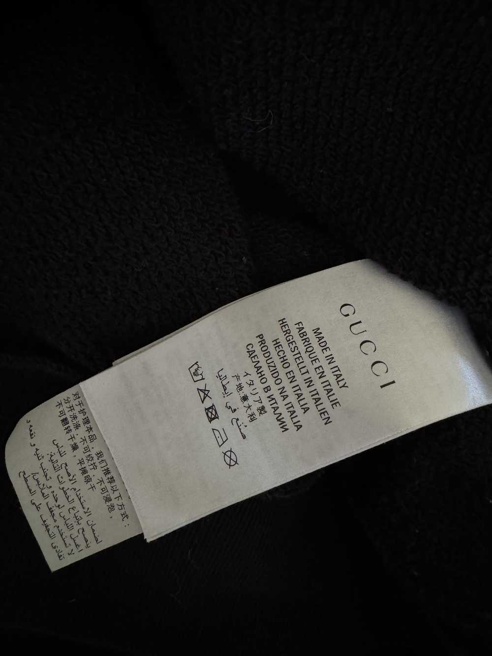 Gucci Glitter Gucci Embrodiered Wolf Hoodie - image 10