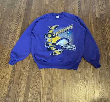 Made In Usa × Vintage Minnesota Vikings 1995 Crew… - image 1