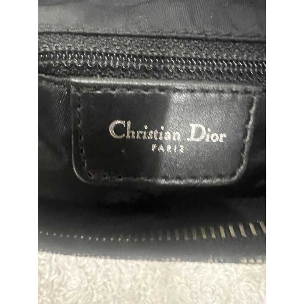 Dior Saddle Vintage Flap cloth crossbody bag - image 9