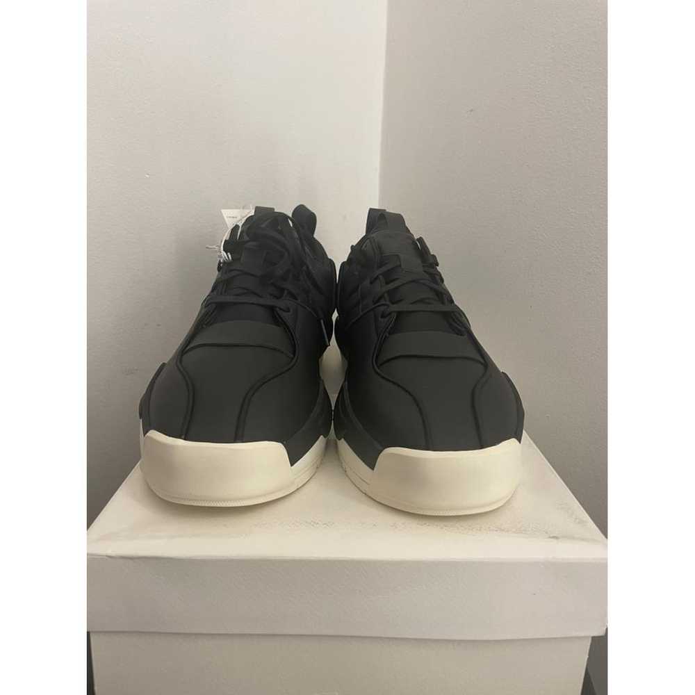 Y-3 Leather low trainers - image 4