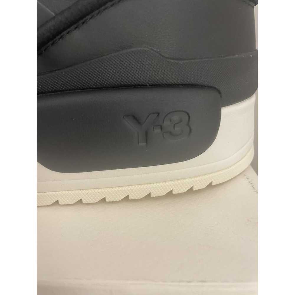 Y-3 Leather low trainers - image 6