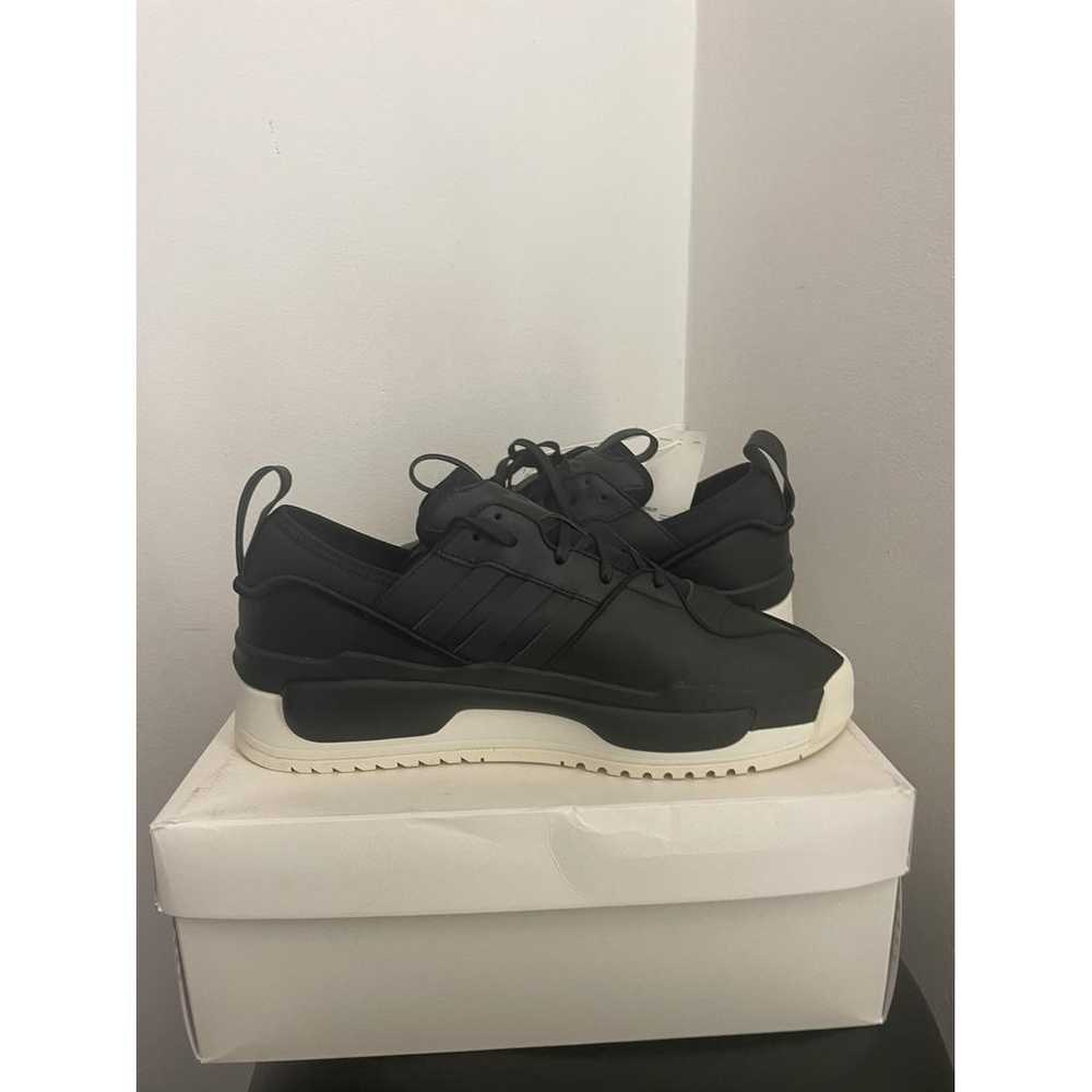 Y-3 Leather low trainers - image 7