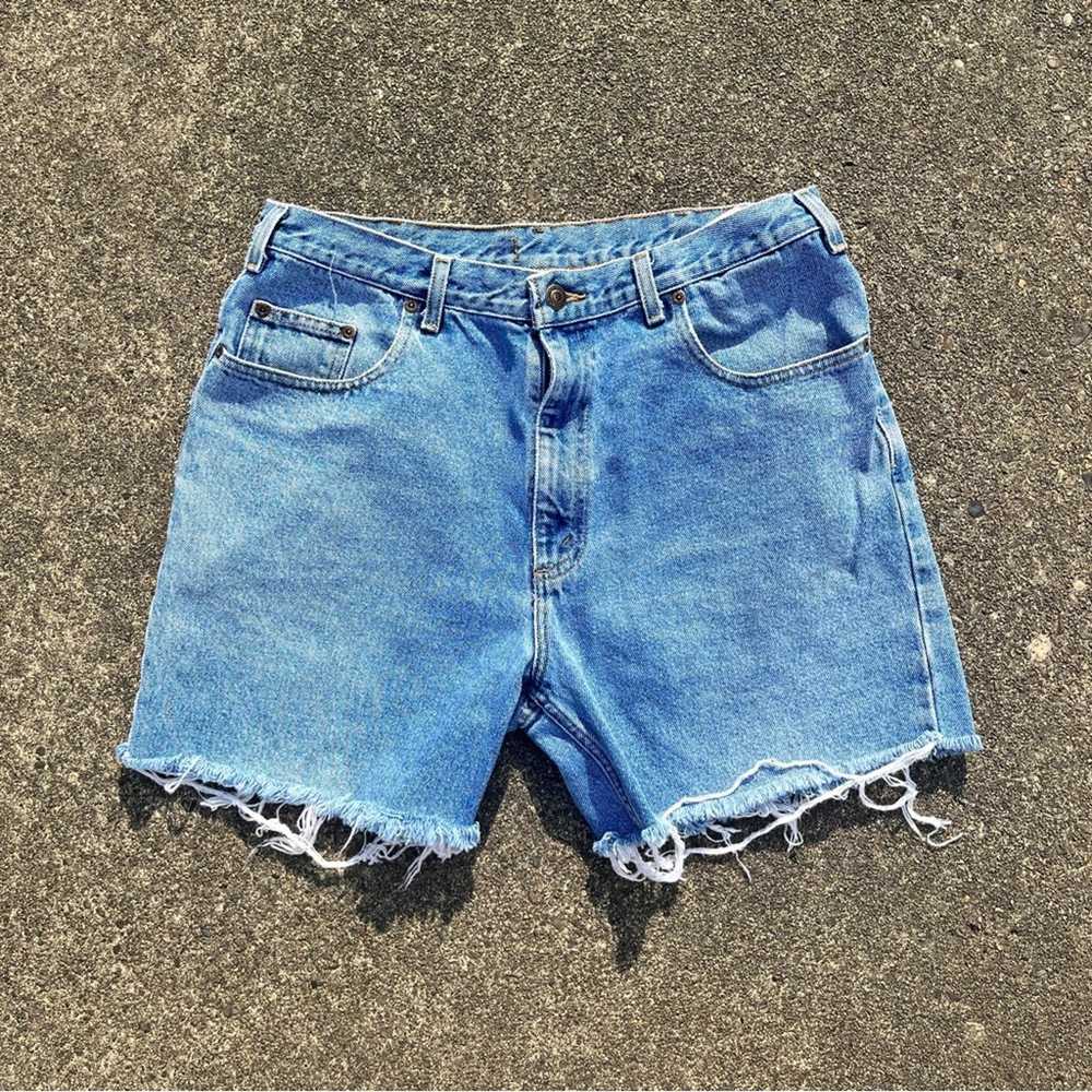 Vintage Women’s Vintage Flying A Jean Shorts Size… - image 1