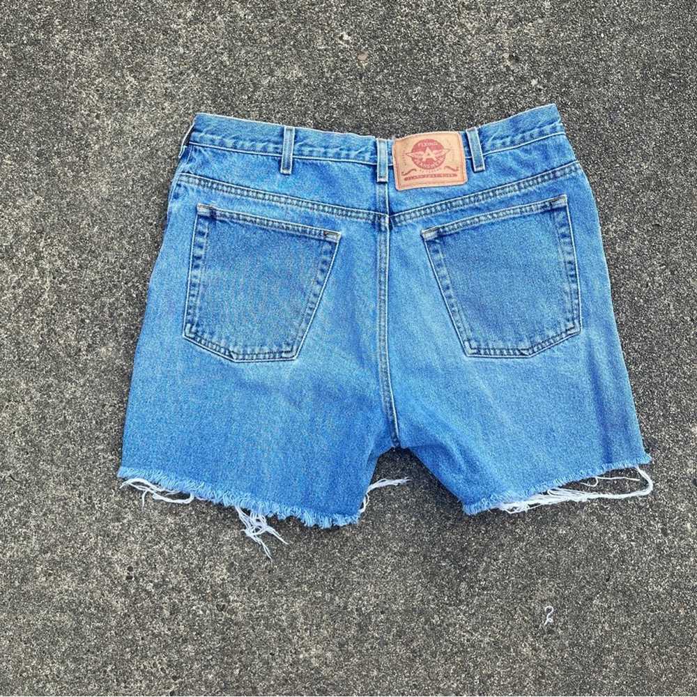 Vintage Women’s Vintage Flying A Jean Shorts Size… - image 3