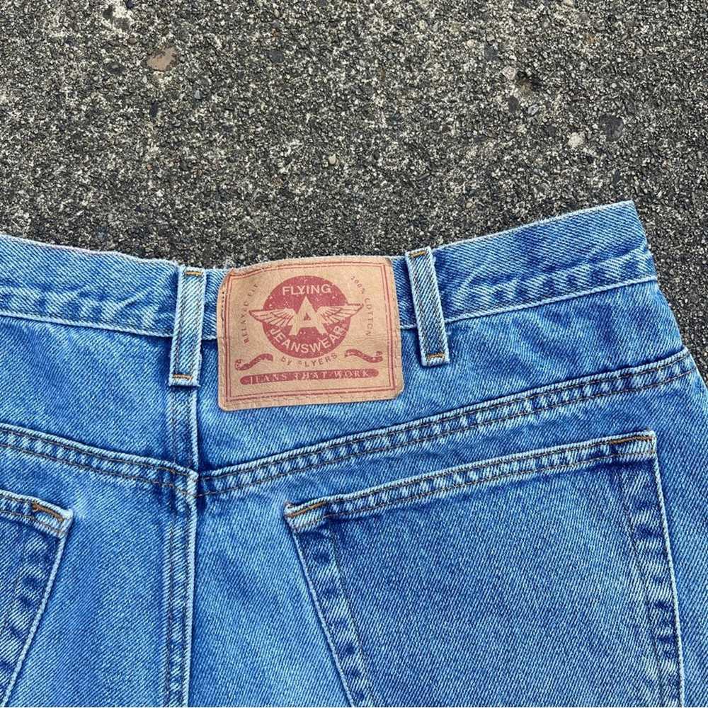 Vintage Women’s Vintage Flying A Jean Shorts Size… - image 4