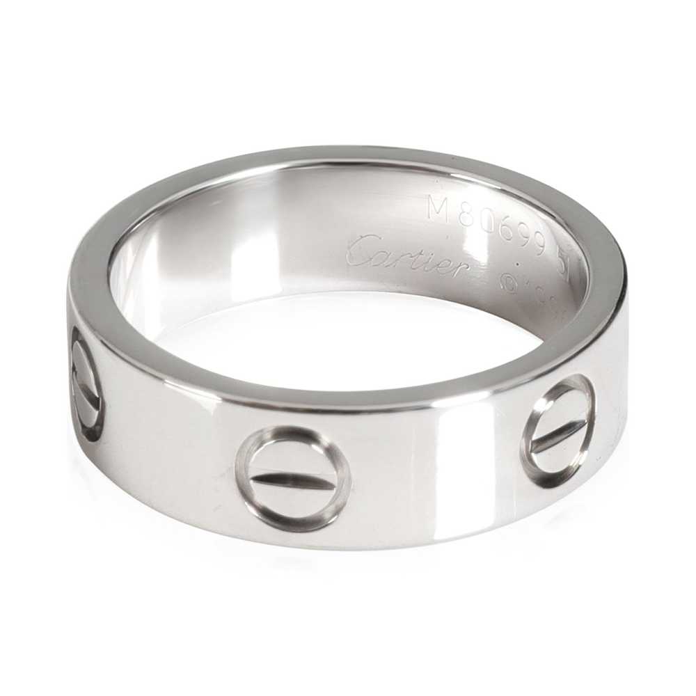 Cartier Cartier LOVE Ring in 18k White Gold - image 2