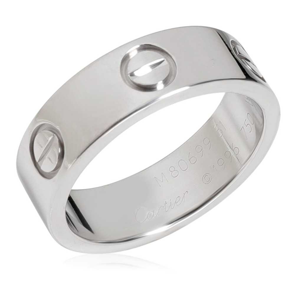 Cartier Cartier LOVE Ring in 18k White Gold - image 4