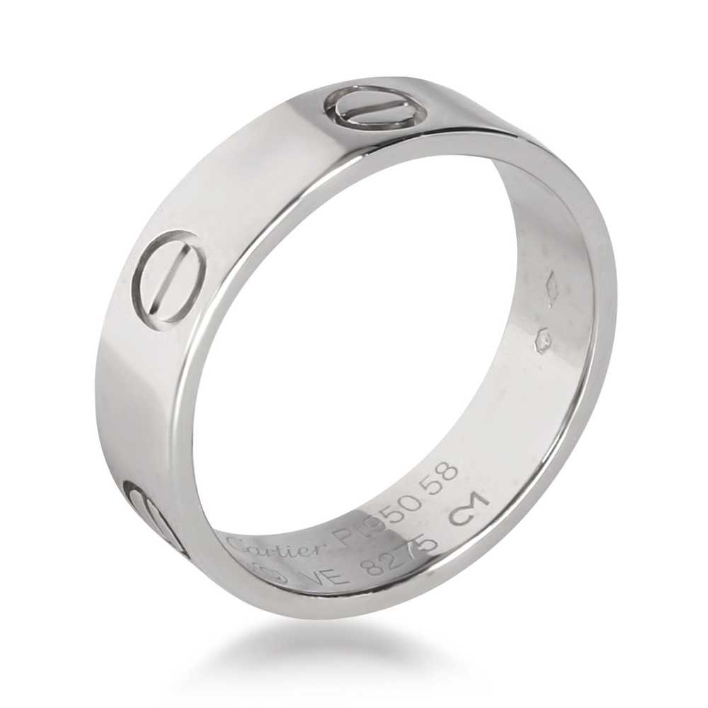 Cartier Cartier Love Ring in Platinum 5.5 mm - image 2
